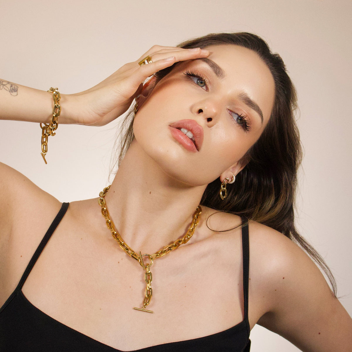 Poetic Gold Earring