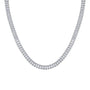 Tennis Necklace Silver