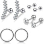 Gemify Silver Earring