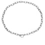 Band Necklace Silver